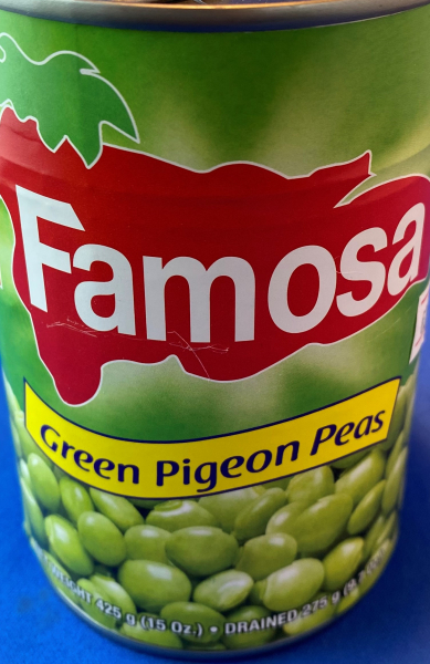 LA FAMOSA GUANDULES VERDES 425 G